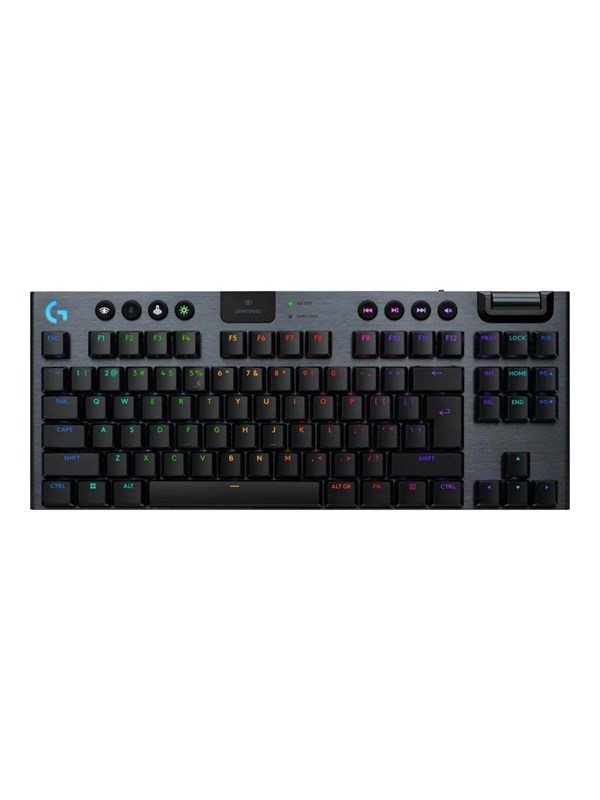 Logitech G915 X LIGHTSPEED - TKL - Tactile - 80 % (TKL) - Gamingtastatur - Universal - Svart