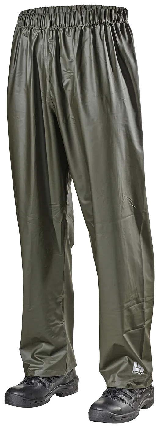 Regnbukse 930PU Grønn Str. 3XL