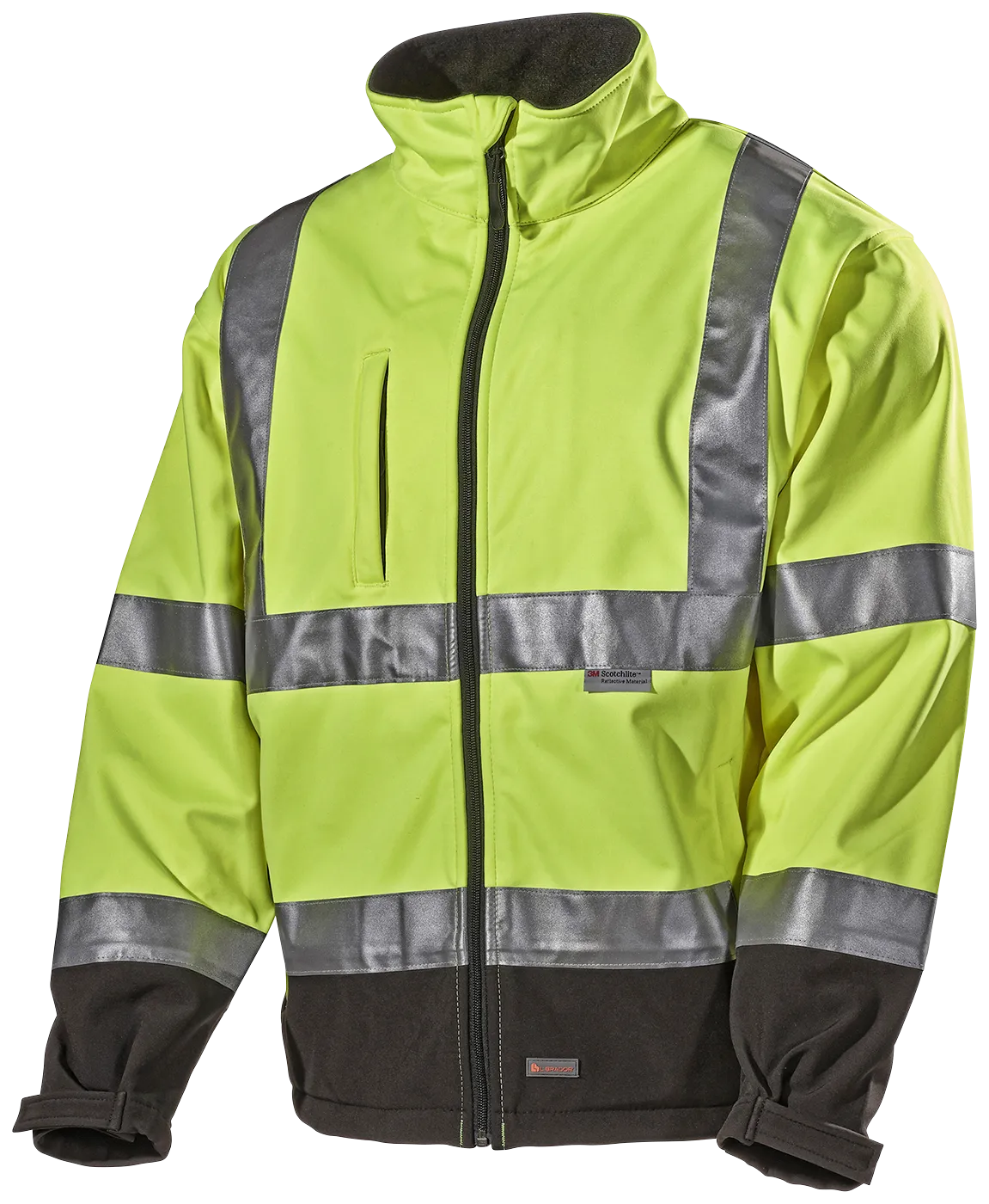 Jakke Softshell 289P GUL Str. M