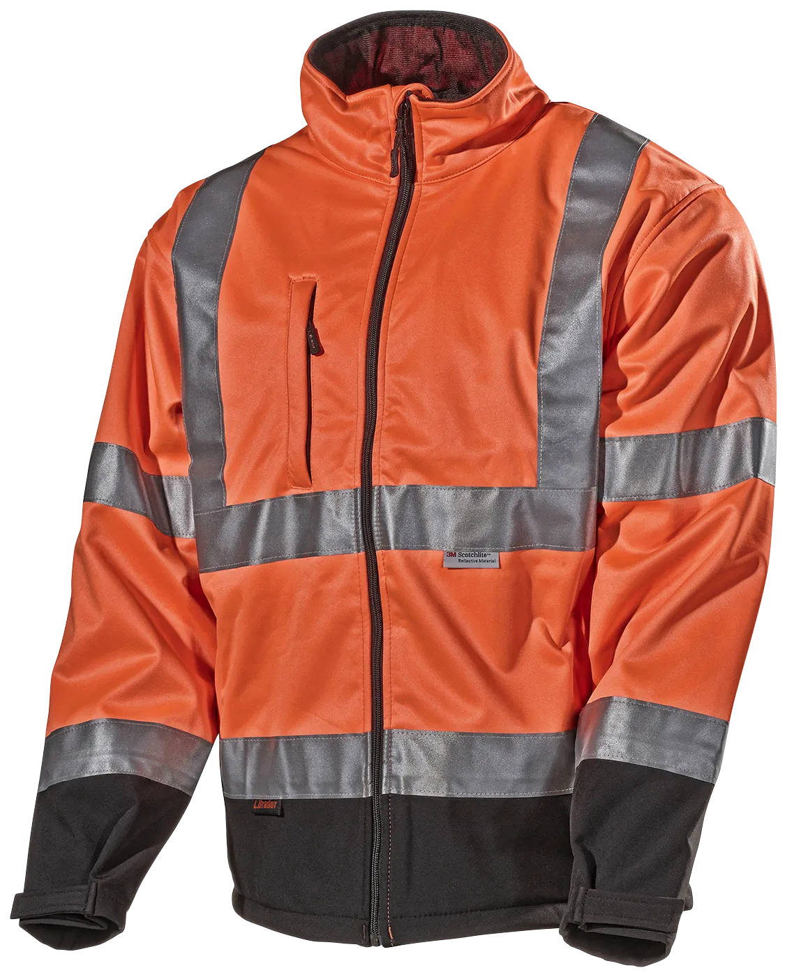 Jakke Softshell 289P Oransje Str. XL