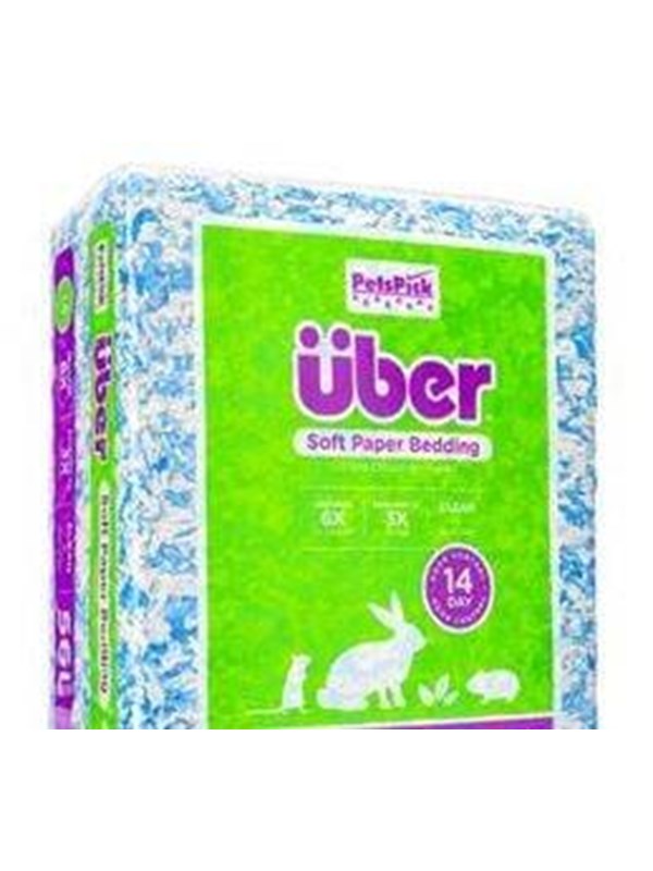 Über - Soft Paper Bedding 36l Blue/White - (45050)