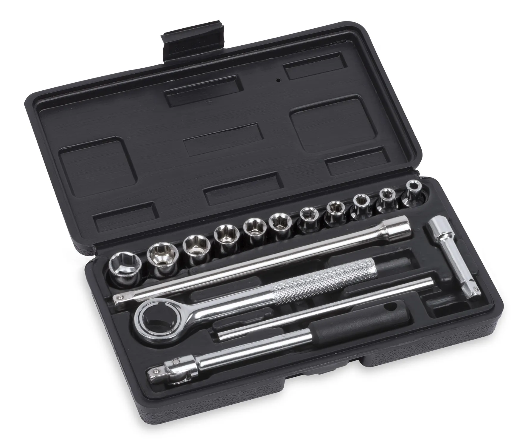Toppnøkkelsett 1/4" 16 deler