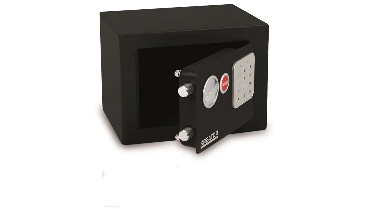 Sikkerhetsskap/verdiboks elektronisk 230 mm