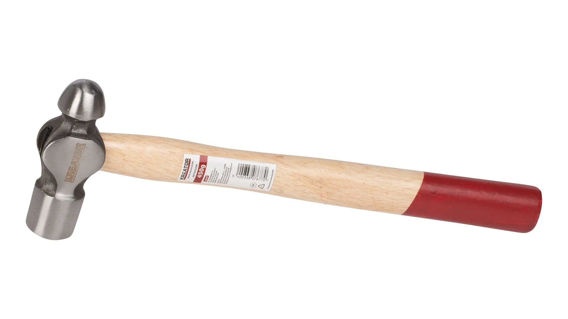 Benkhammer med kule 450 gram
