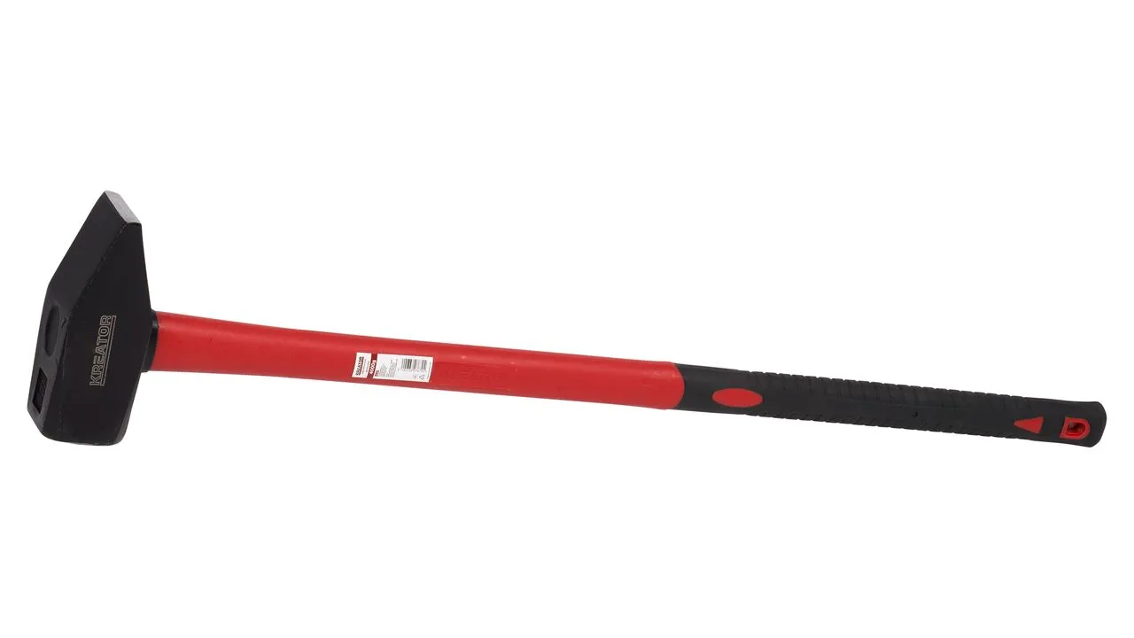 Smedhammer 4 kg med glassfiberskaft