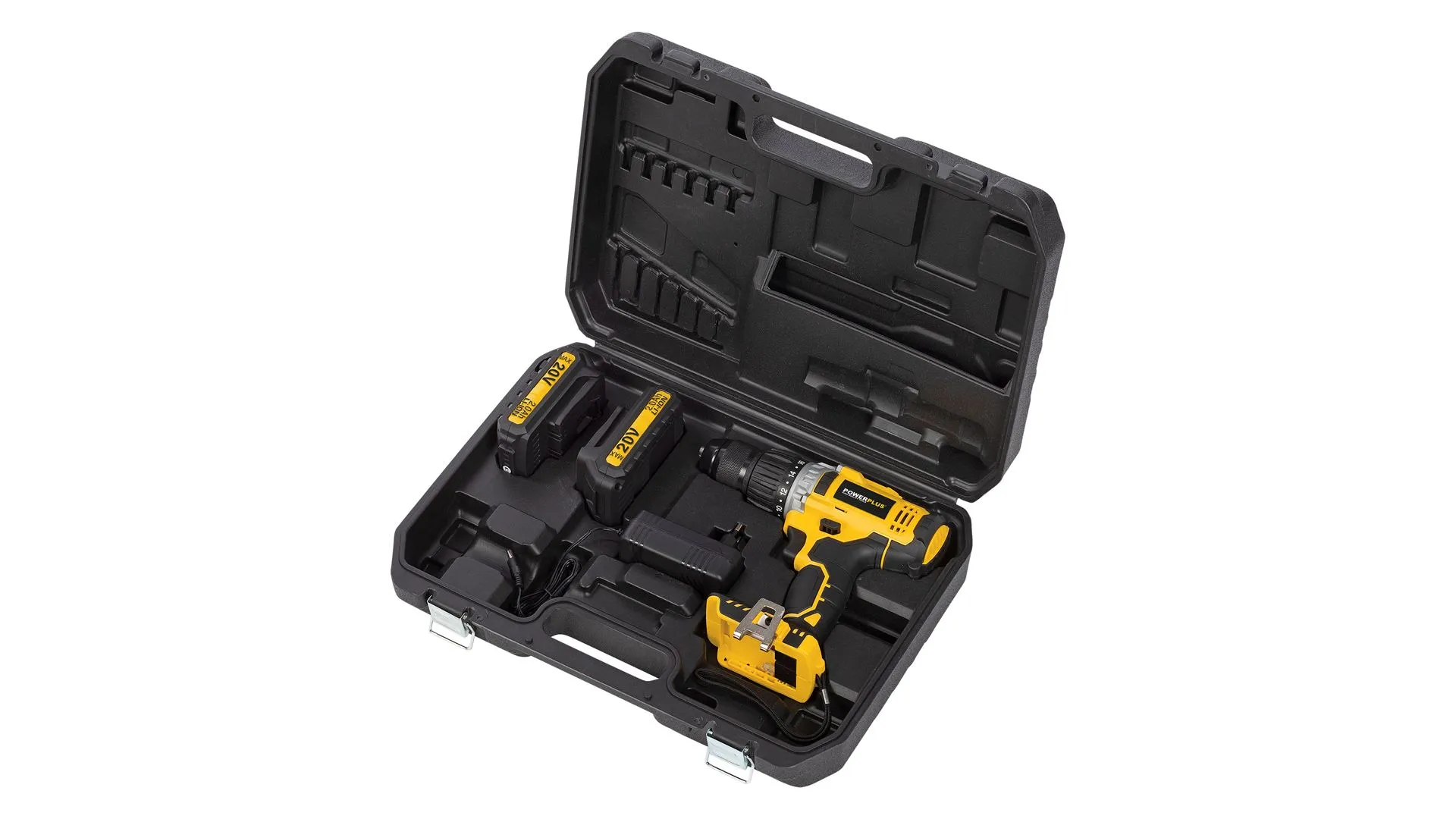Slagbormaskin 20 Volt + 2 batterier