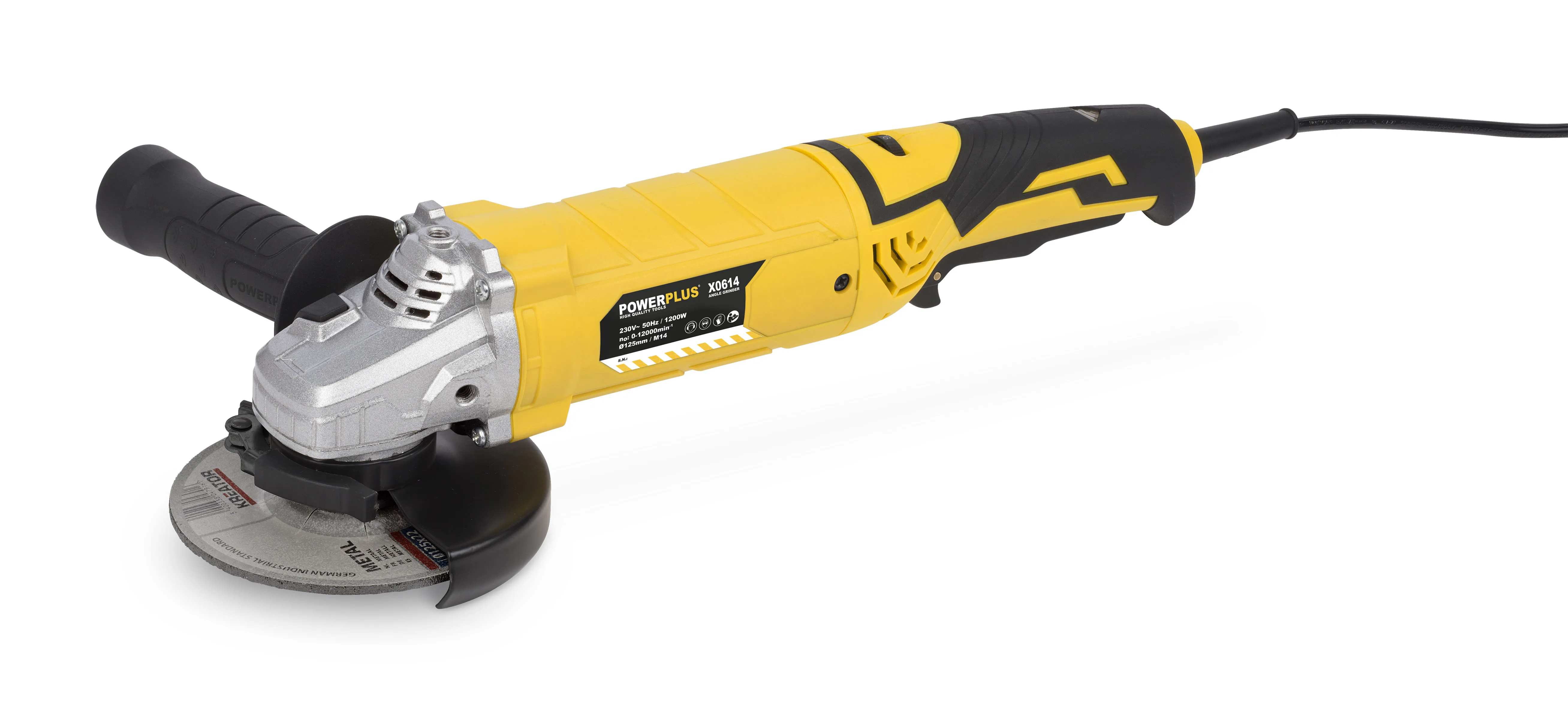 Vinkelsliper 1200 Watt Ø 125 mm