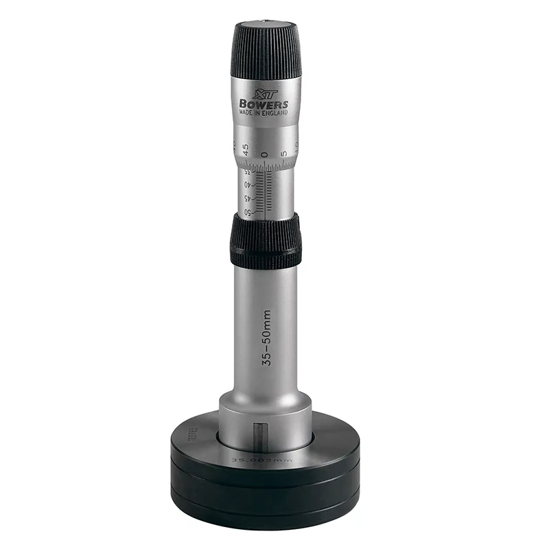 BOWERS XTA35M 3-punkts mikrometer 35-50 mm med kontrollring