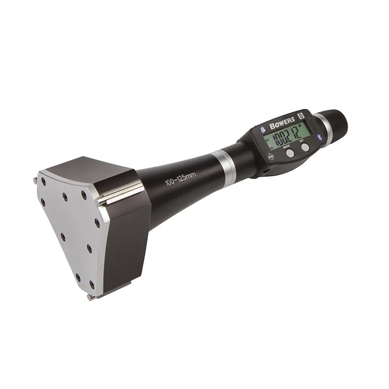 BOWERS XTD150M-BT digitalt 3-punkts mikrometer 150-175 mm med kontrollring
