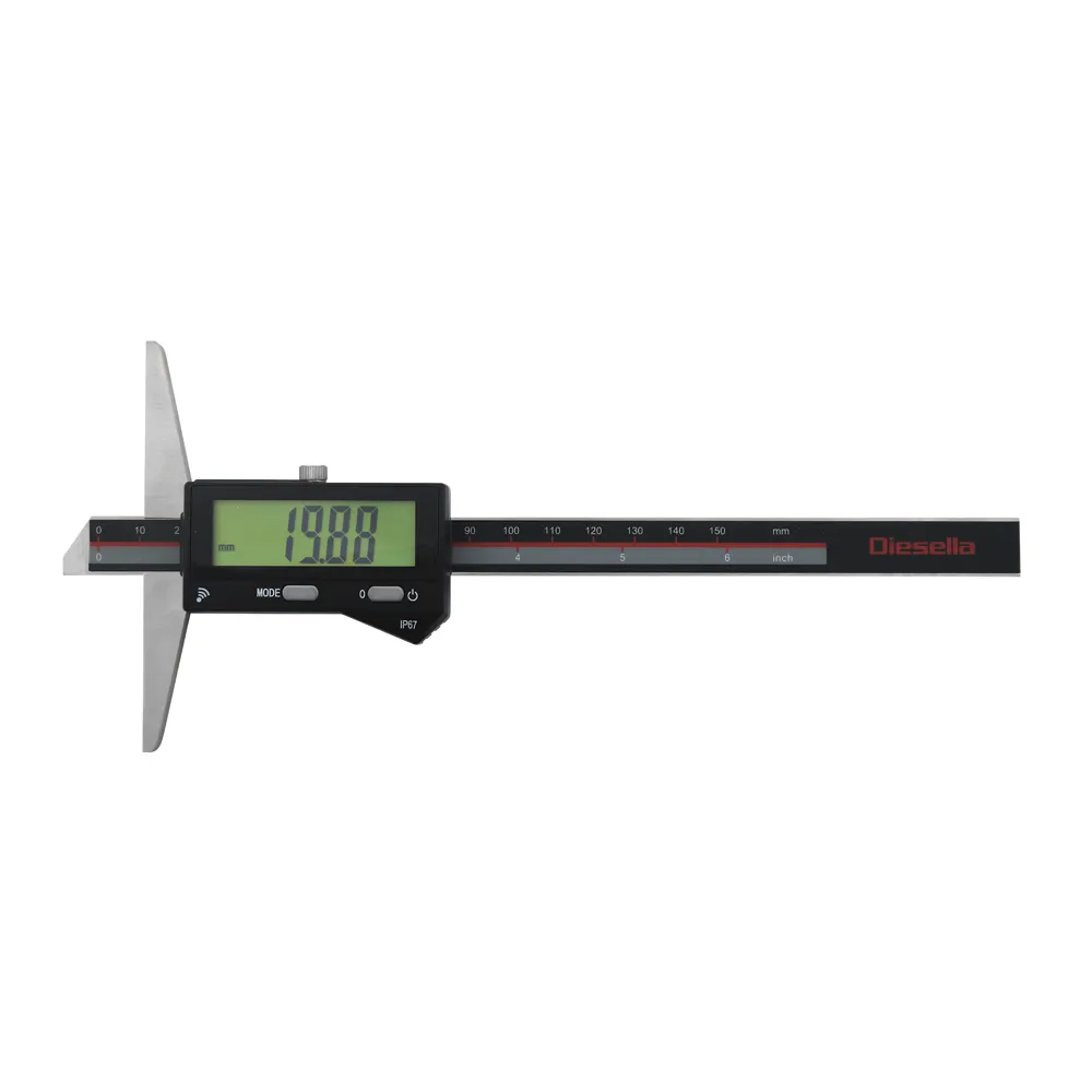 Digital Dybdemåler 0-150x0,01 mm IP67 DIN862