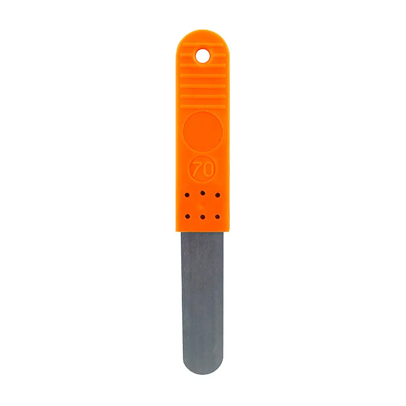 Søkerblad 0,70 mm med plasthåndtak (oransje)