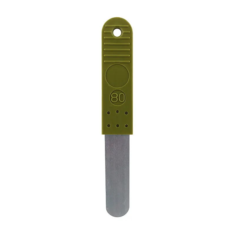 Søkerblad 0,80 mm med plasthåndtak (olivengrønn)