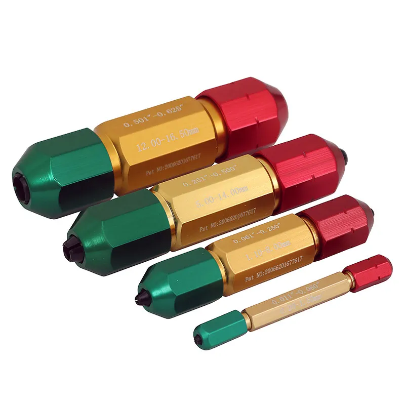 Prøvestift holder for prøvestifter Ø0,20-Ø1,50 mm