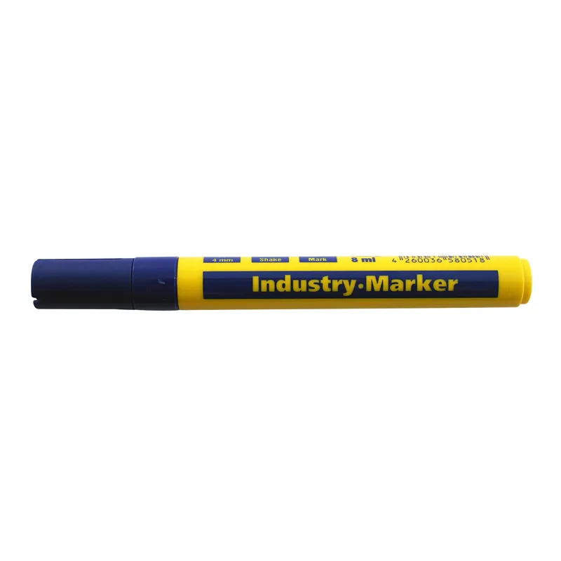 Industrimerker 4,0 mm BLÅ rund spiss (modell 0501)