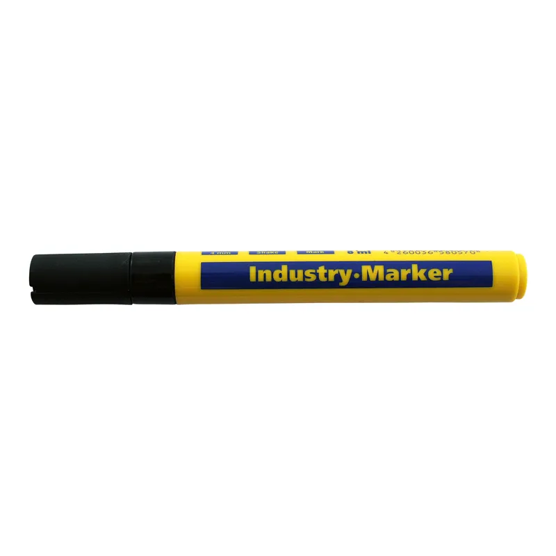 Industrimarkør 4,0 mm SVART rund spiss (modell 0563)