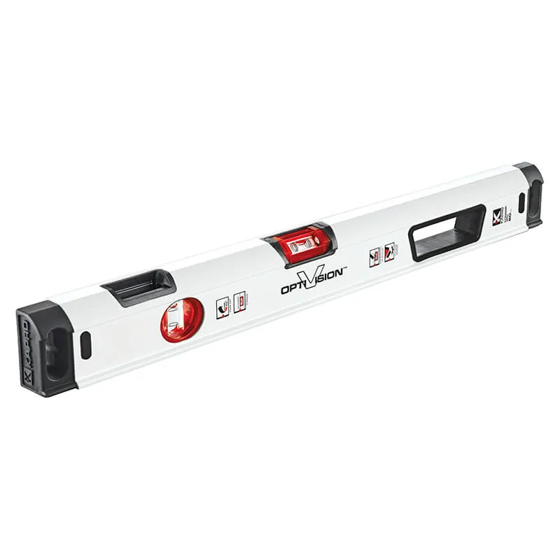 KAPRO CONDOR Prof. vaterpass 80 cm med OPTIVISION, DualView og 2 libeller