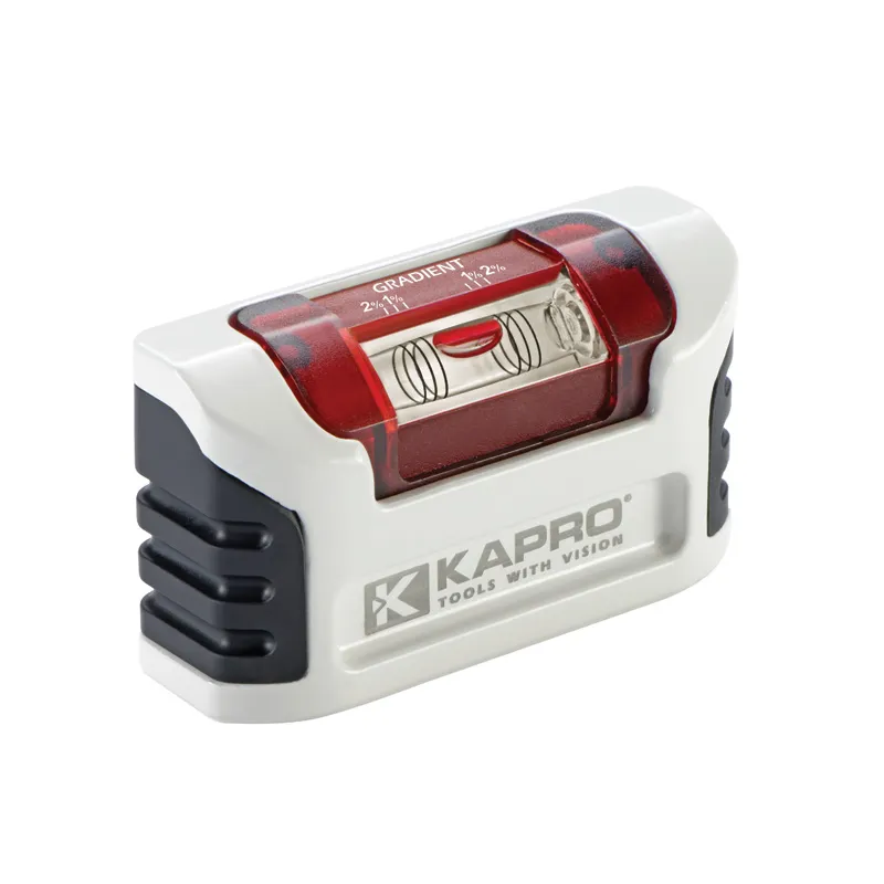 KAPRO SMARTY 946 Mini vaterpass 10 cm med OPTIVISION, magnet og belteklips