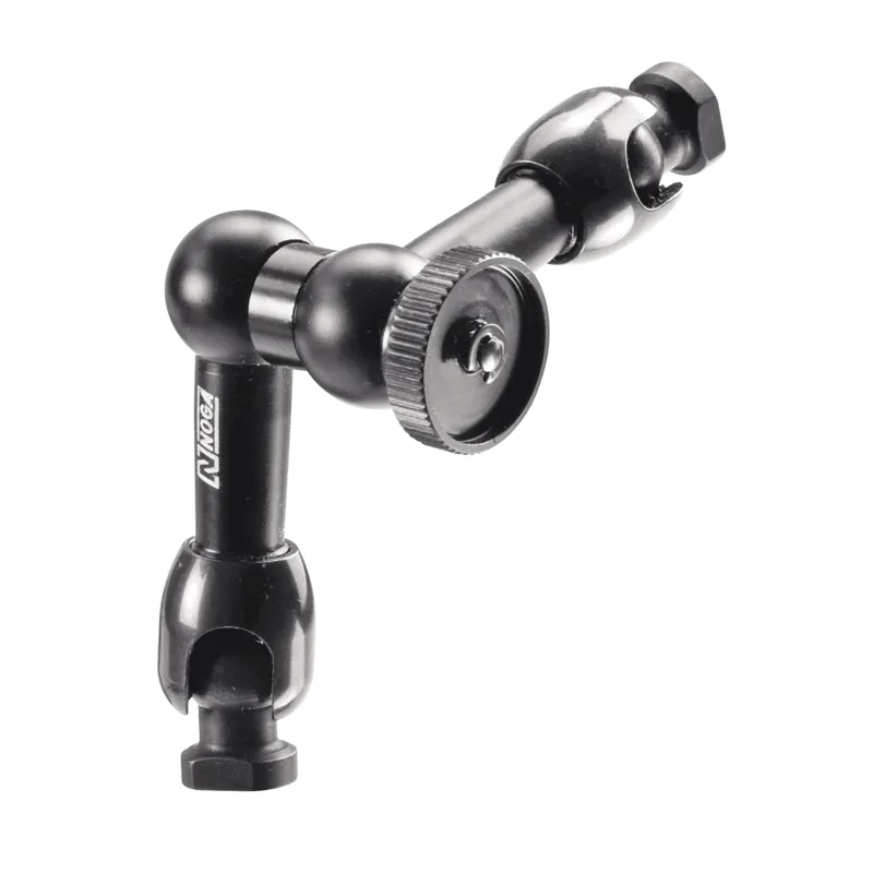 NOGA Fleksibel 3D leddarm LC6100 med utvendig gjenge M6 arm L=76 mm (38+38)