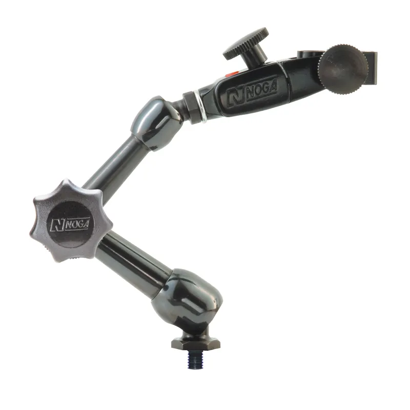 NOGA Fleksibel 3D-leddarm NF60103 med utvendig gjenge M5 arm L=107 mm (56+51)
