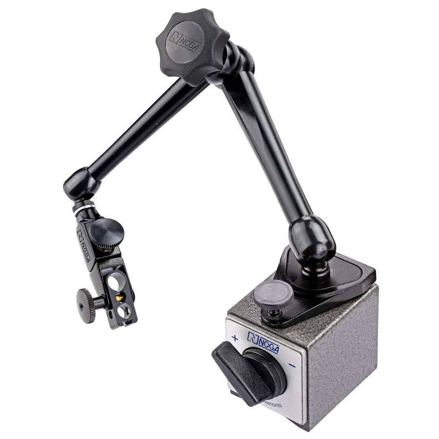 NOGA Magnet Målestativ DG6160 finjustering på urholder og base (M8 gjenger)