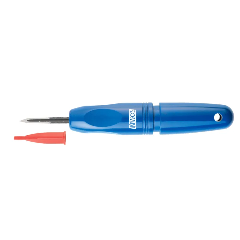 NOGA mini skrape YT1200 med T80 vendbar triangulær blad