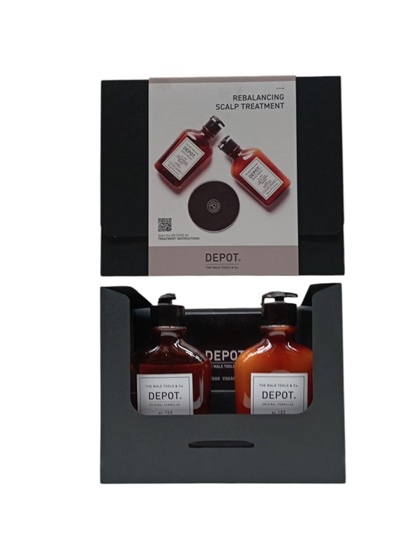 Depot Scalp Treatment Fedtet hovedbund & hårsæt 350ml
