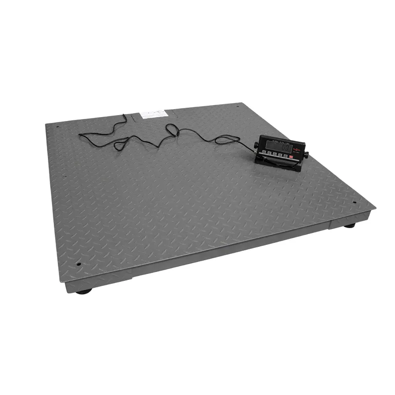 Plattformvekt 3000 kg / inndeling 0,5 kg med 1200x1200 mm veieplate