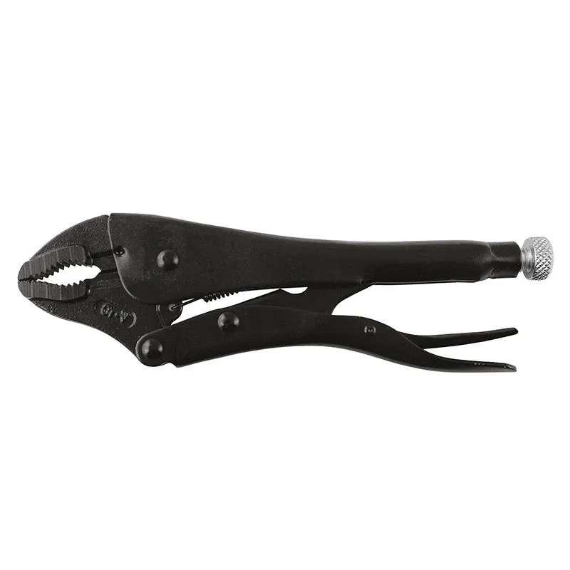 WLDPRO Sveisetang D4XS med buede kjever (125 mm / 5")