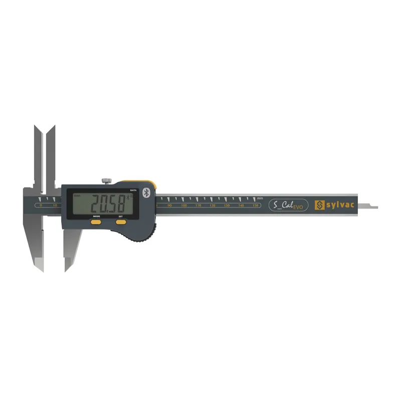 SYLVAC IP67 digital skyvelær S_Cal EVO DEEP 150 mm (810.1603) med bluetooth