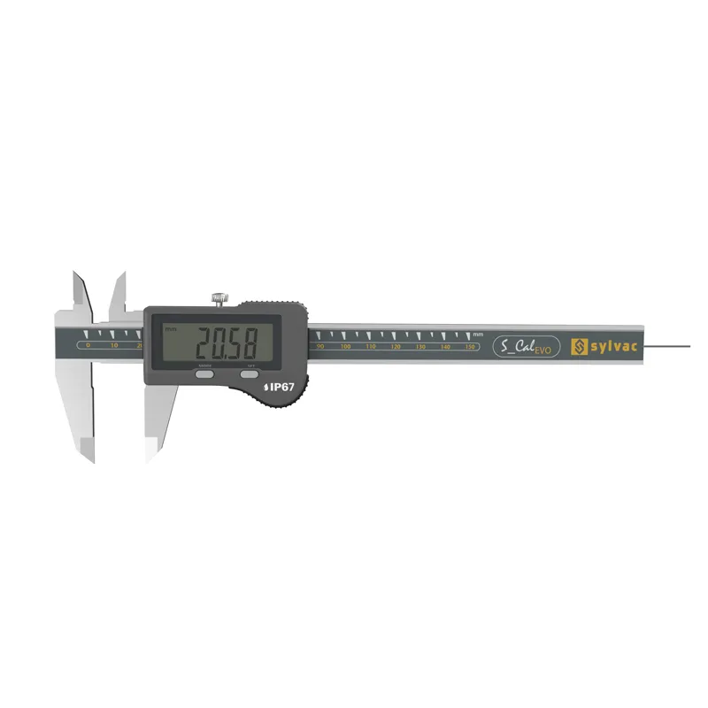 SYLVAC Digital skyvelær S_Cal EVO Standard IP67 150 mm (810.1507) dybdemål Ø1,5 mm