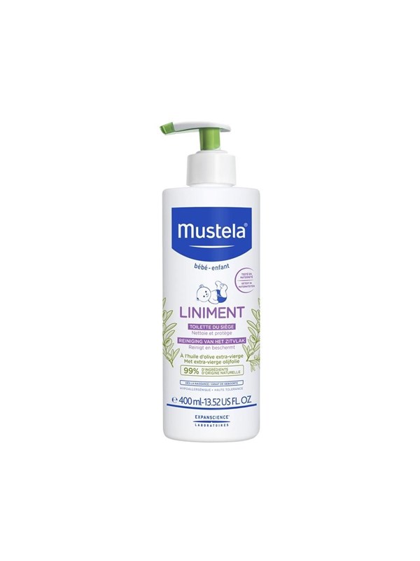 Mustela Fragrance-Free Diaper Change Cleanser - 400 ml