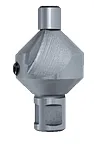 HM 90° forsenker 10-40mm, weldon 19(3/4") holder for styrstifter