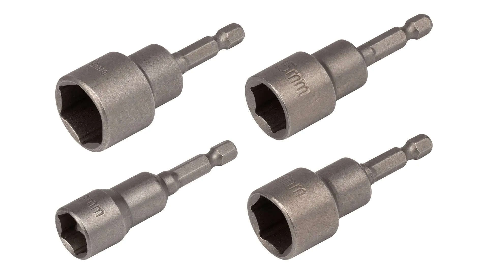 Magnettoppsett 4 deler 13-15-17-19 mm