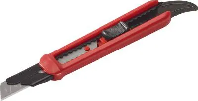 Brytebladkniv med bøyd endestykke SFPB 18A, 18 mm blad