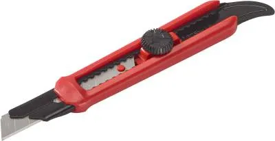 Brytebladkniv med bøyd endestykke SFPB 18W, 18 mm blad