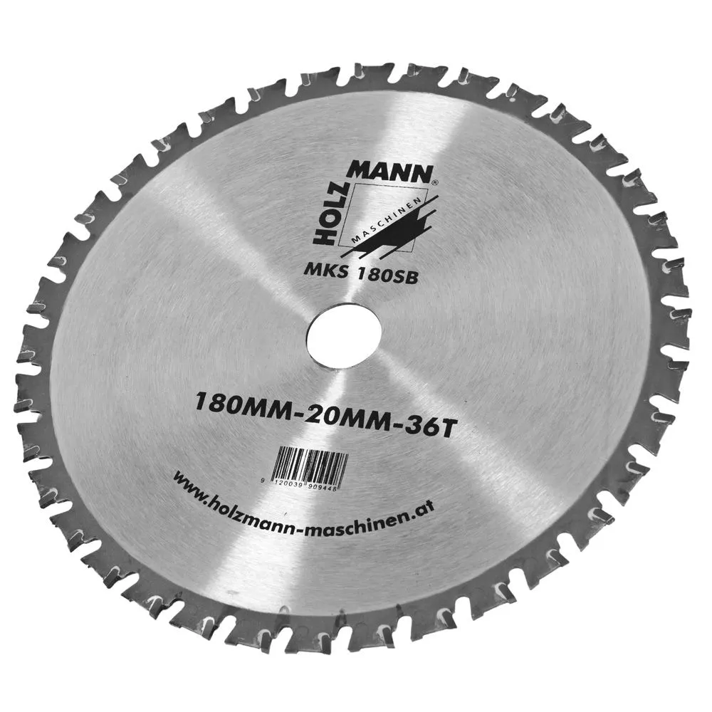Kappeskive TCT 180mm Holzmann MKS180SB