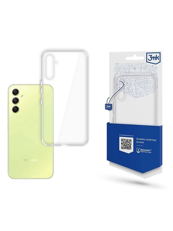 3mk Clear Case for Samsung Galaxy A34 5G - transparent