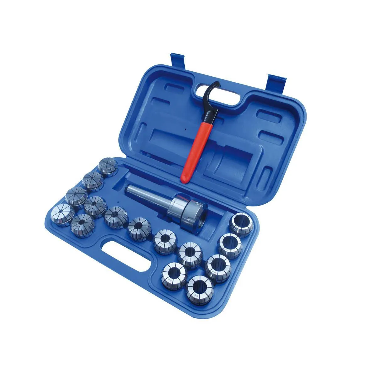 Spennhylser i sett 3-25 mm ER40 med fresepatron ISO40 Holzmann SZSISO40ER40