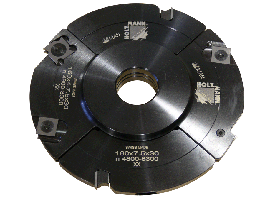Justerbar nøtterfreser 3-delt Ø160 / 4-15mm Holzmann VN160(4-15)
