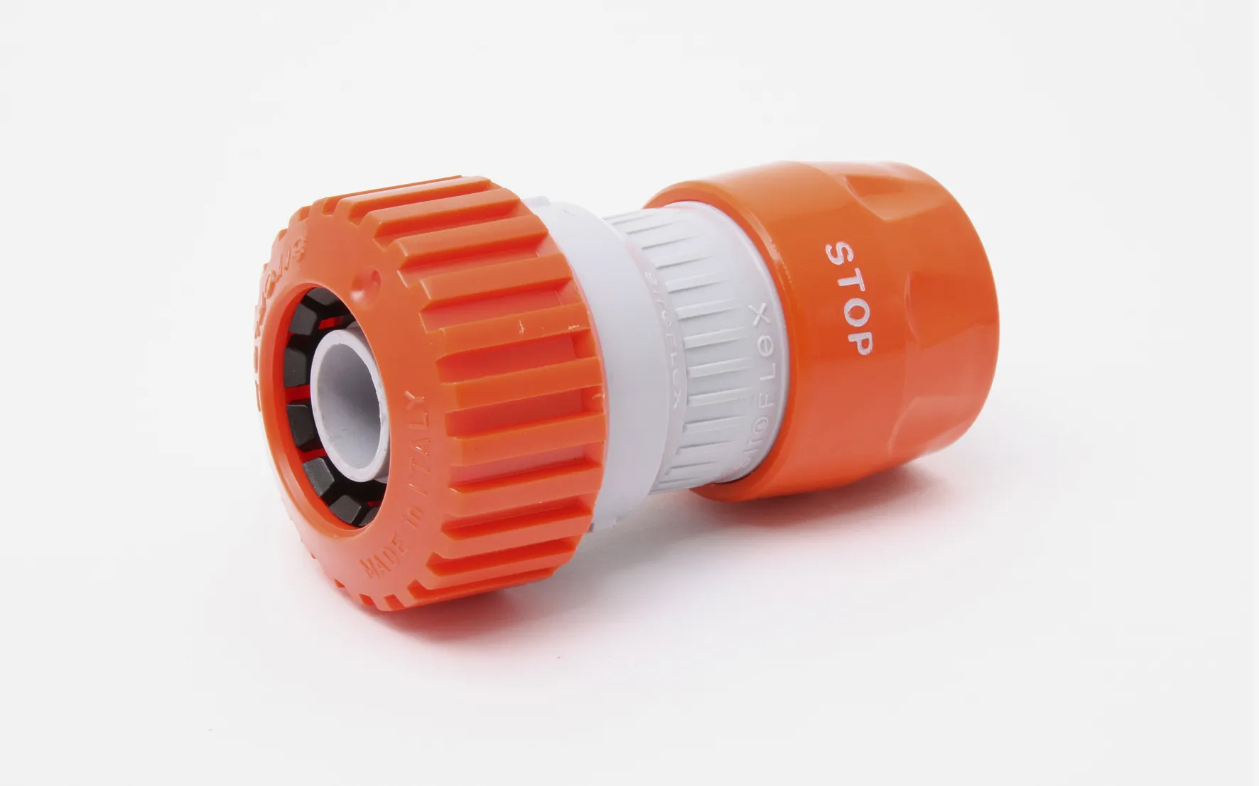 3/4" slangekobling med stop