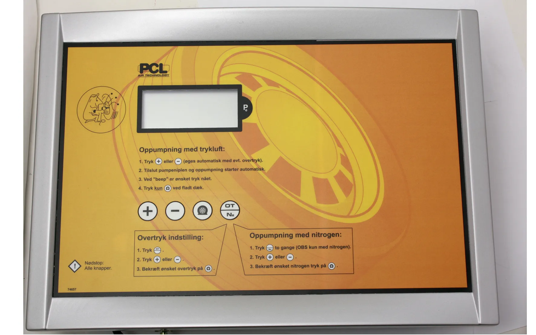 PCL D12 digital dekkfyller