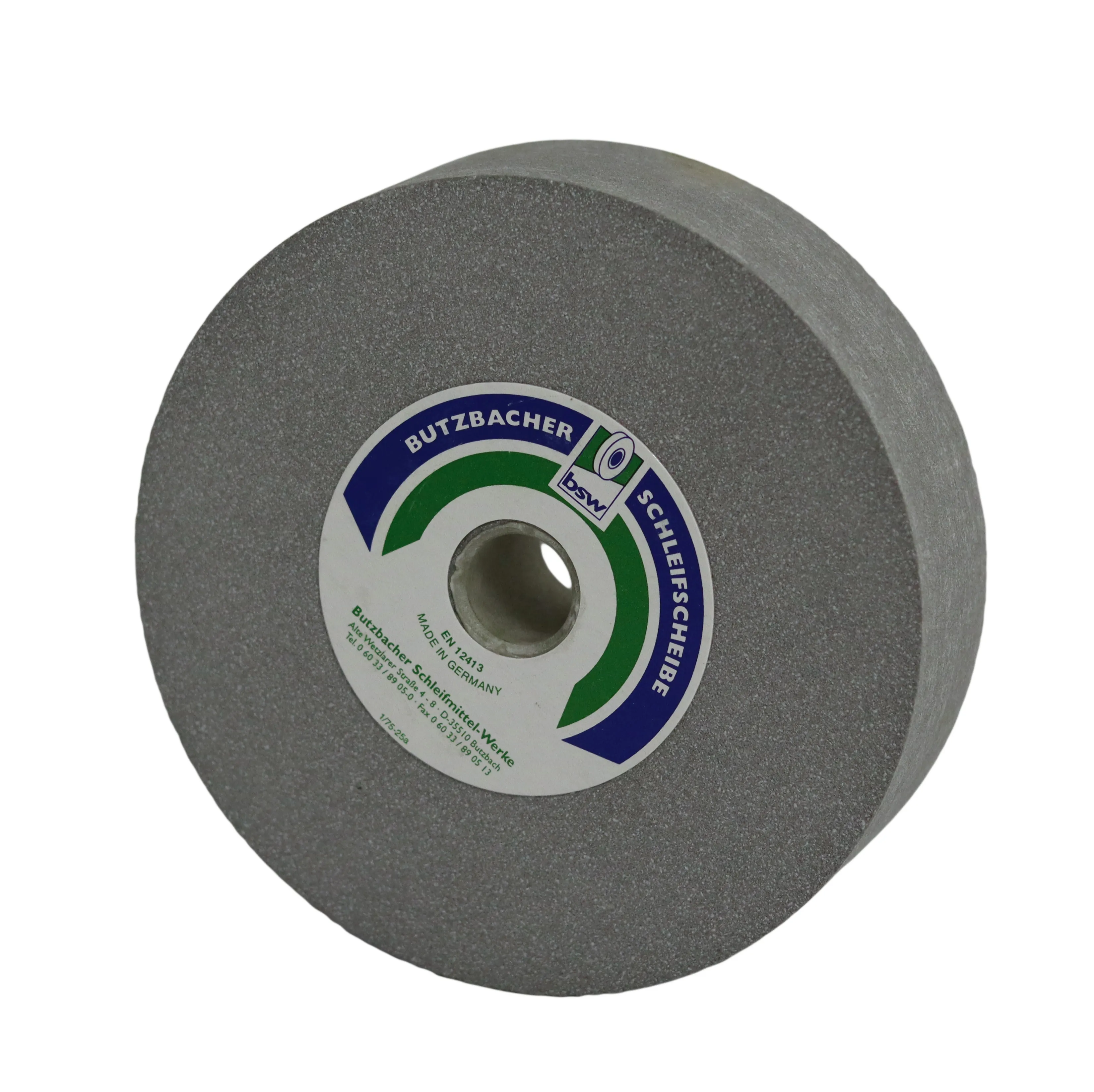 Våtslipestein 200x40xØ20mm NK korn 200, grå