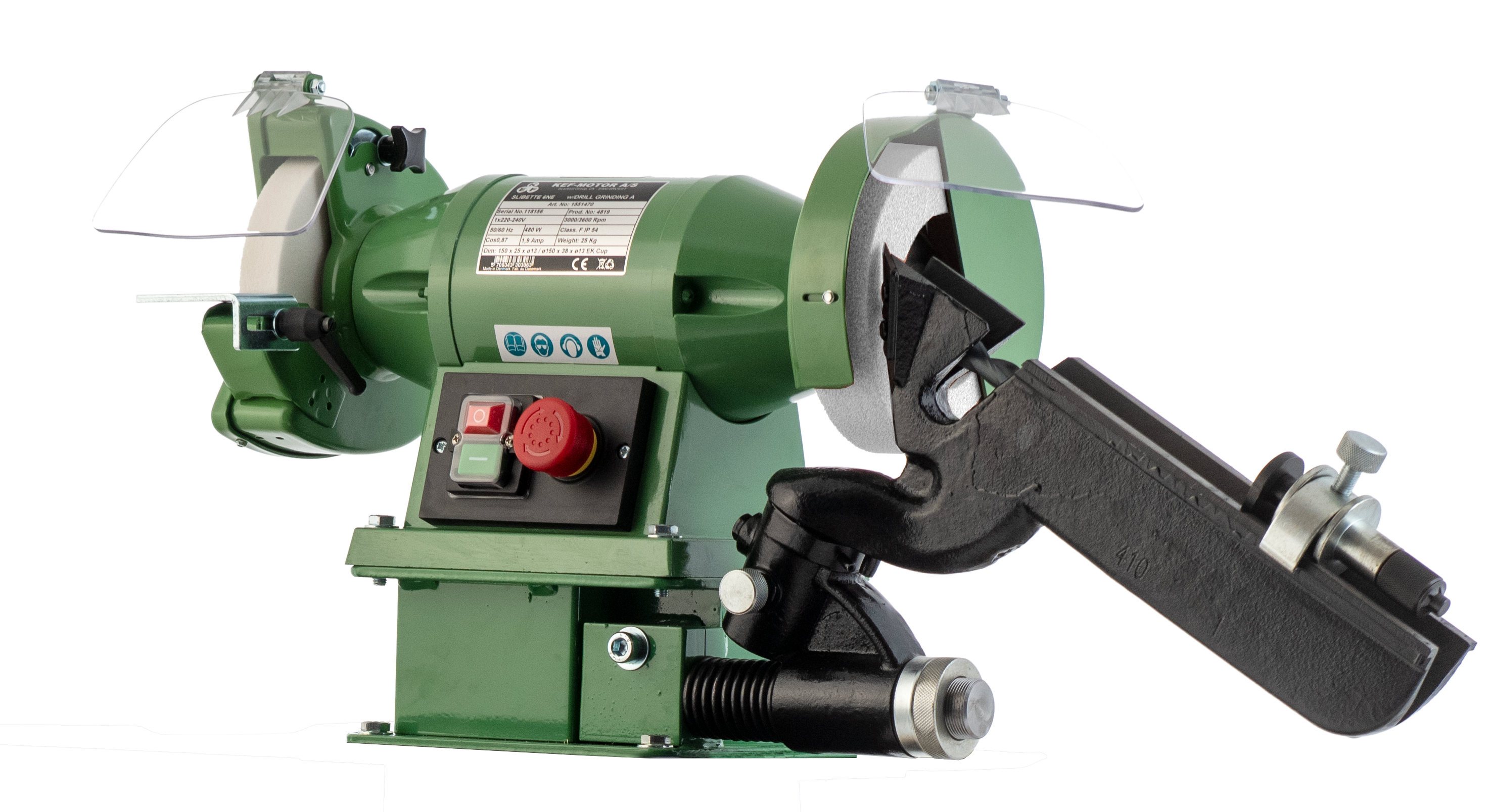 SLIBETTE 8NE m/borsliper A (6-30mm) 230V