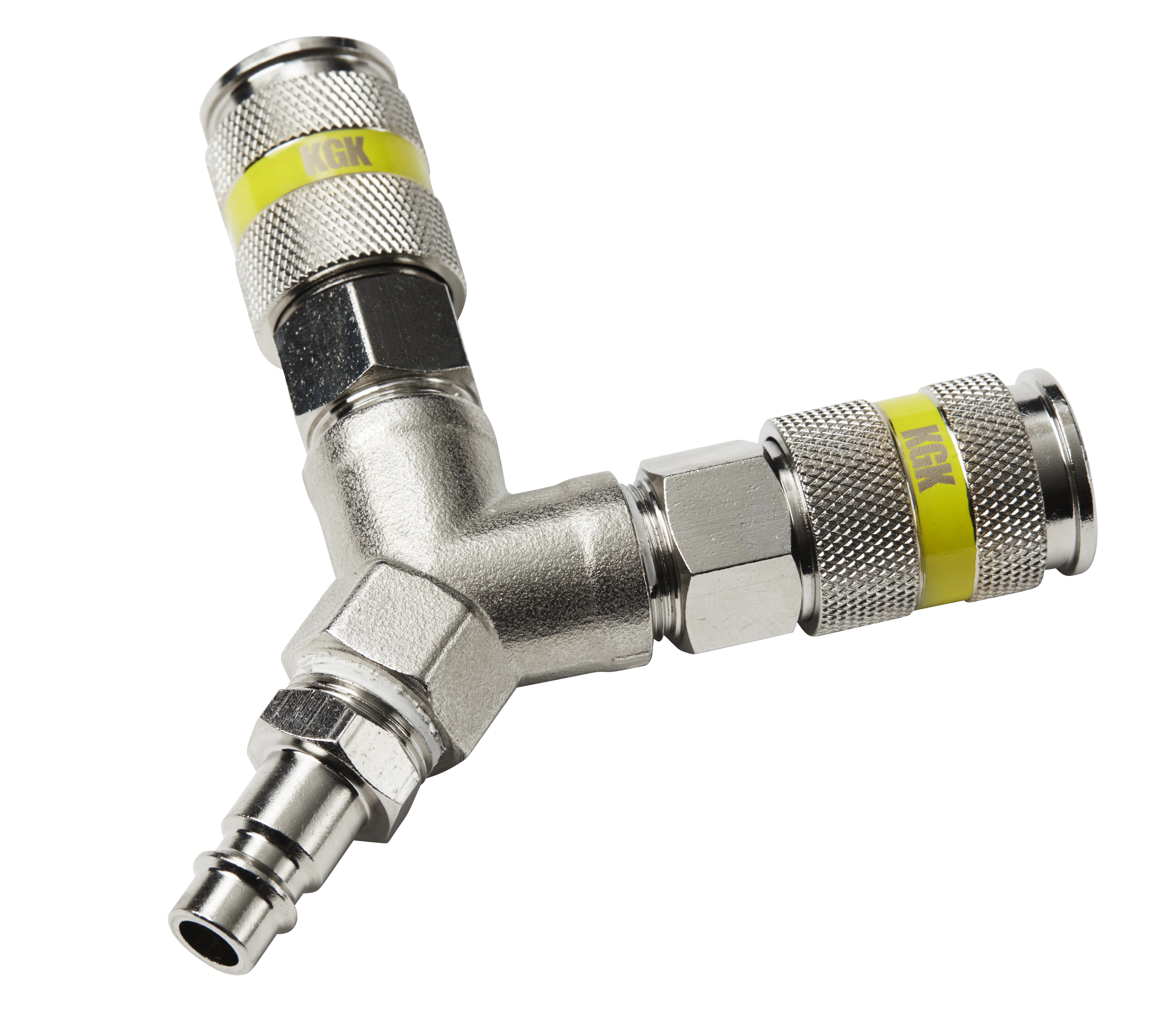 Y-stykke 3/8" med nippel & 2 koblinger