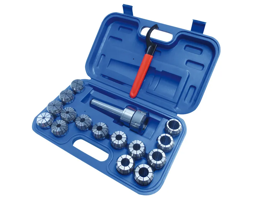 Spennhylser i sett 3-25 mm ER40 med fresepatron MK2 Holzmann SZSMK2ER40