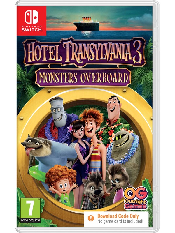 Hotel Transylvania 3: Monsters Overboard (Code in a Box) - Nintendo Switch - Action/Adventure