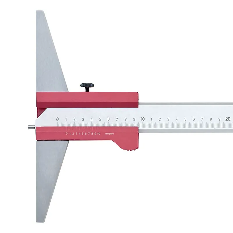 Aluminium Dybdemål 0-1500 mmx0,05 mm (300 mm bro)