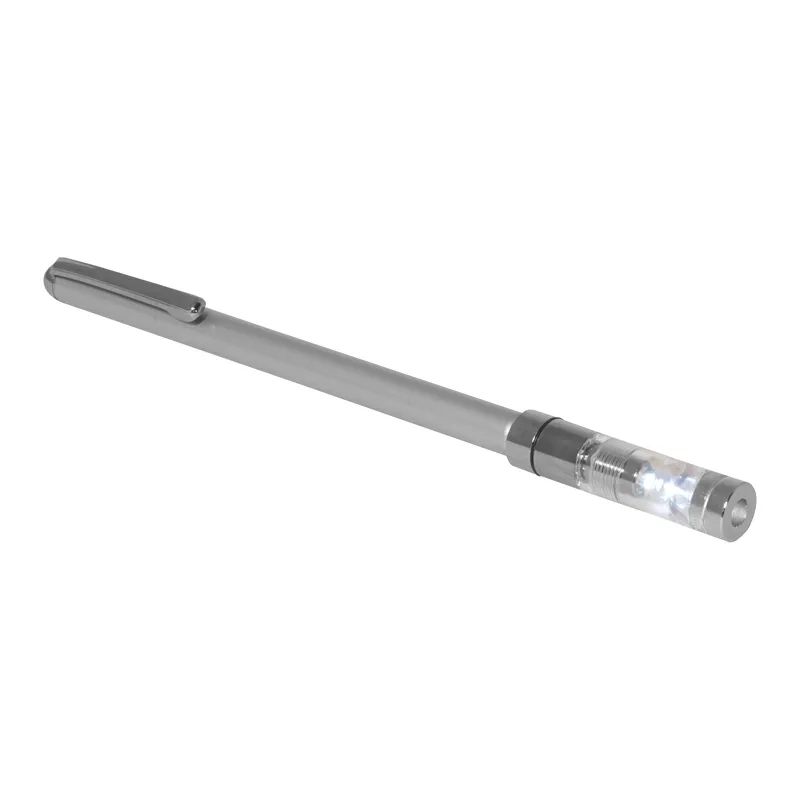 LED teleskopmagnet med lommeklips maks L=130-635 mm (11 N)