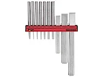 Meisel- og dorsett med veggstativ Teng Tools WRPC10