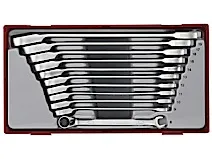 11 deler Ringgaffelratsjenøkkelsett Teng Tools TT6511R
